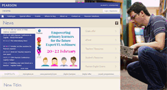 Desktop Screenshot of pearson.hr