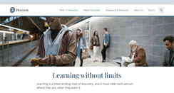 Desktop Screenshot of pearson.com