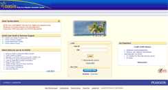 Desktop Screenshot of oasis.pearson.com