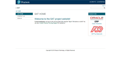 Desktop Screenshot of flexiblescoring-sat.pearson.com